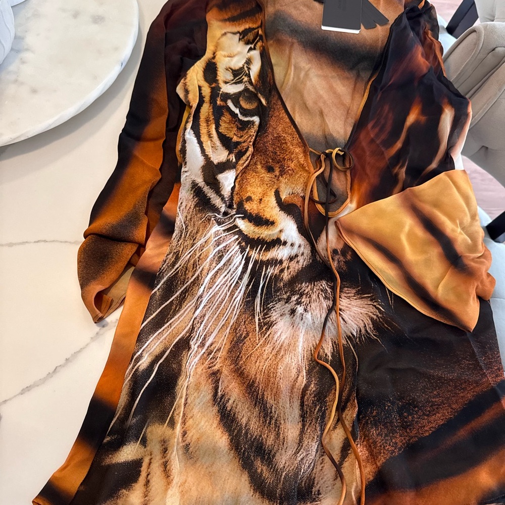 Skims x Roberto Cavalli Mini Dress - Picture 7 of 9